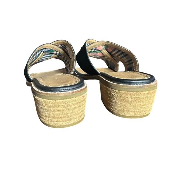 Sperry Top-Sider women's seaport city sandal slide suede tassel black size 9 - Picture 7 of 10